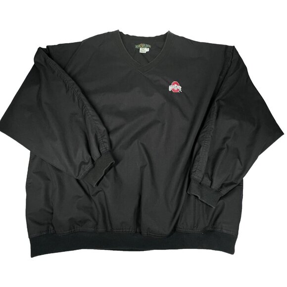 Ohio State University Nylon Jacket OSU Pullover Windbreaker XXL Buckeyes - Picture 1 of 9